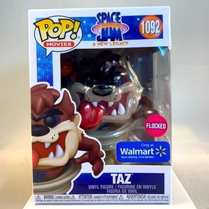 Funko Pop Space Jam 2 A New Legacy “Taz” Flocked